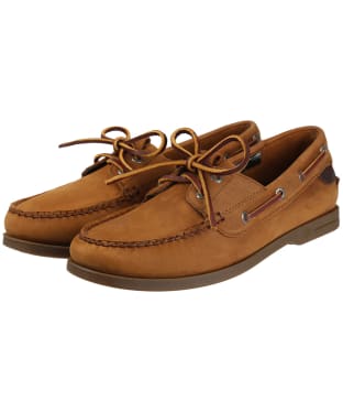 Women’s Ariat Antigua Leather And Nubuck Boat Shoes - Walnut