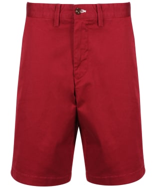 Men’s GANT Relaxed Twill Shorts - Mahogany Red
