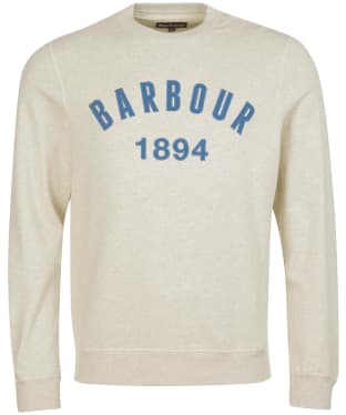 Men’s Barbour John Crew Sweatshirt - Ecru