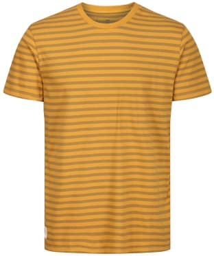 Men’s Globe Horizon Striped 100% Organic Cotton Tee - Honey