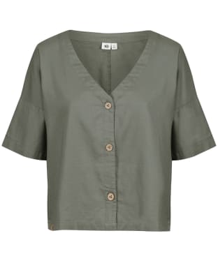 Women’s Tentree Market Organic Cotton Shirt - Agave Green