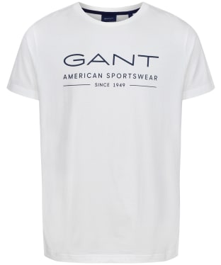 Men’s GANT Summer T-Shirt - Eggshell