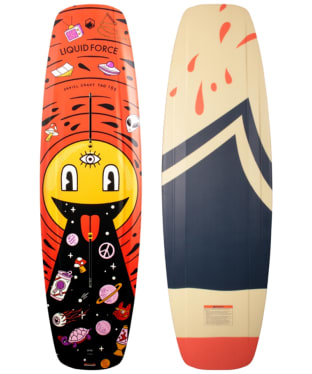 Liquid Force Tao Daniel Grant Pro Model Scalloptail Park Wakeboard - Multi Orange