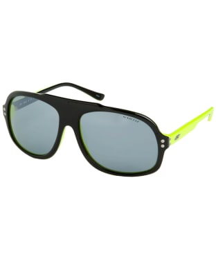 Smith Nolte 100% UV Protection Aviator Sunglasses - Black Neon