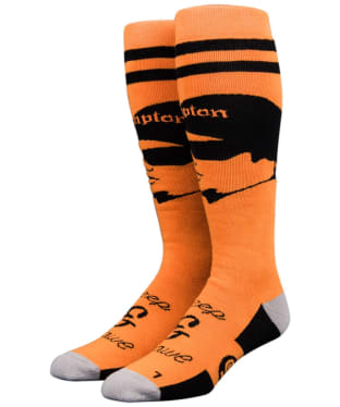 Stinky Socks Creep & Crawl Heavyweight Socks - Orange