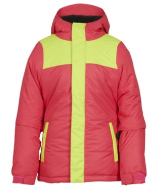 Girl's 686 Ella Snowboard Ski Insulated Waterproof Jacket - Fuchsia
