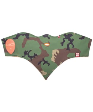 Airhole S1 Standard 2 Layer Graphic Snowsports Facemask With Mouth Hole - Woodland