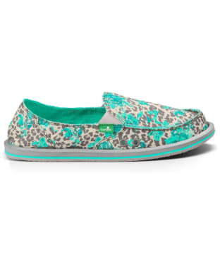 Women’s Sanuk Donna Mixed-Up Slip-On Pump - Leopard Floral
