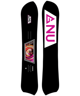 Women’s GNU Zoid Regular Snowboard 149cm - Black