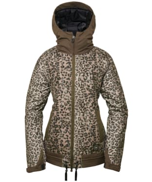 Women’s 686 Authentic Lynx Waterproof Insulated Ski Snowboard Ski Jacket - Leopard