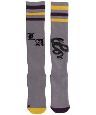 Stinky Socks Queen of Angels Snowboard Socks - Grey
