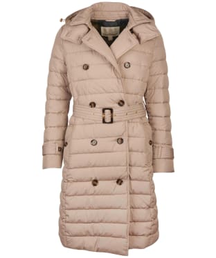 Women's Barbour Cowal Quilted Jacket - Light Trench
