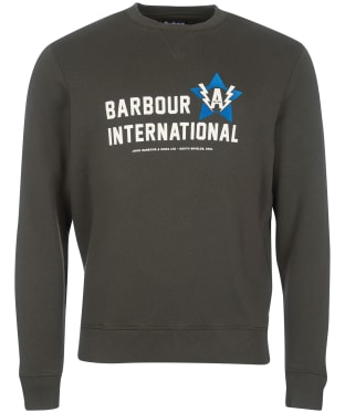 Men’s Barbour International Legacy A7 Sweater - Forest