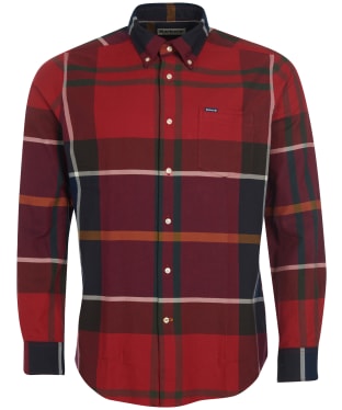 Men’s Barbour Dunoon Tailored Shirt - Red