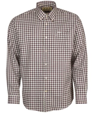 Men’s Barbour Thornley Thermo Weave Shirt - Red Check