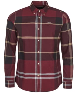 Men’s Barbour Iceloch Tailored Shirt - Winter Red