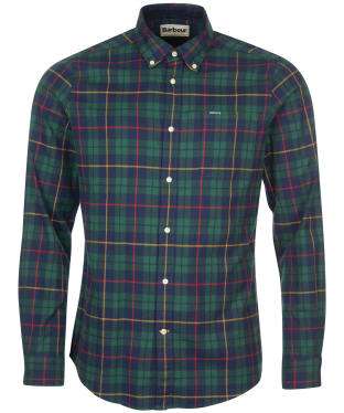 Men’s Barbour Crossfell Tailored Shirt - Green Check