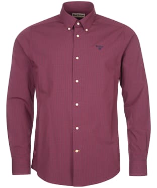 Men’s Barbour Tunbridge Tailored Shirt - Ruby