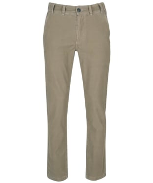 Men's Barbour Neuston Stretch Cord Trousers - Mid Grey