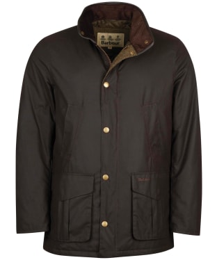 Men's Barbour Hereford Waxed Jacket - Rustic