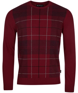 Men’s Barbour Coldwater Crew Sweater - Winter Red