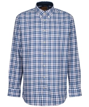 Men’s Schoffel Healey Tailored Shirt - Sea Blue