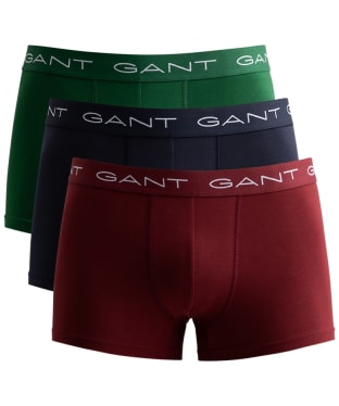 Men’s GANT Trunk 3-Pack - Cabernet Red