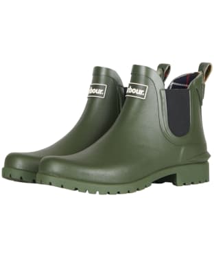 Women's Barbour Wilton Ankle Welly - Olive