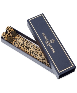 Women’s Fairfax & Favor Boot Tassels - Cheetah Haircalf