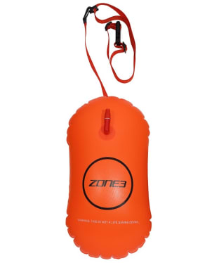 Zone3 Swim Safety Buoy / Tow Float - 28L - Neon Orange