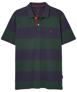 Men’s Joules Filbert Polo Shirt - Green / Navy Stripe