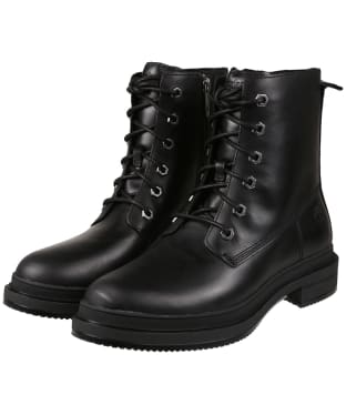 Women’s Timberland Lisbon Lane Collarless Boots - Black Fullgrain