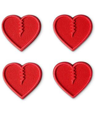 Crab Grab Mini Hearts Snowboard Stomp Pads - Red