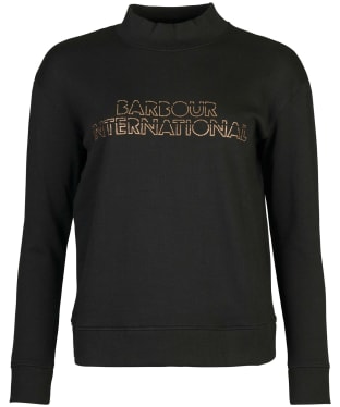 Women's Barbour International Sapphire Overlayer - Black