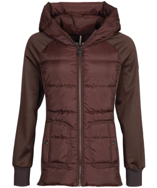 Women's Barbour Reedley Quilted Sweat - Java