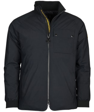 Men's Barbour International Legacy Warm Up Showerproof Jacket - Black
