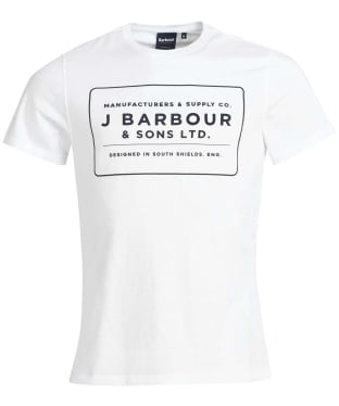 Men’s Barbour Yawl T-Shirt - White