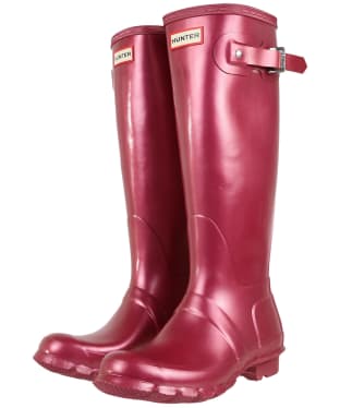 Women’s Hunter Original Tall Nebula Boots - Hayes Burgundy