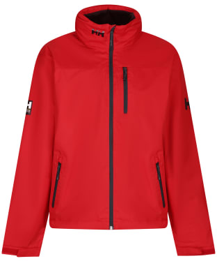 Men’s Helly Hansen Crew Hooded Midlayer Waterproof Jacket - Red
