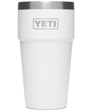 YETI Single 16oz Stainless Steel Vacuum Insulated Stackable Cup - White