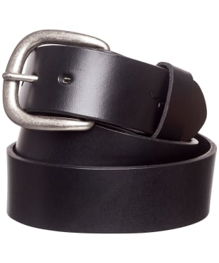 Men's R.M. Williams 1 1/2" Traditional Leather Belt - Black