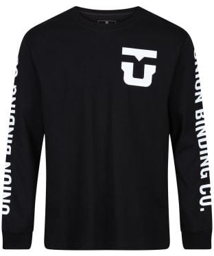Union UBC Long Sleeve Cotton Relaxed Fit Top - Black