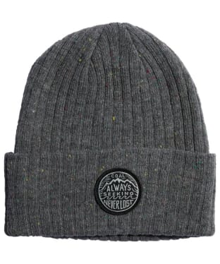 Coal The Oaks Variegated Rib Knit Cuffed Beanie - Heather Grey
