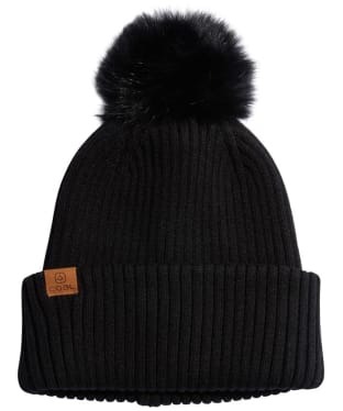 Women’s Coal The Willow Soft Rib Knit Bobble Hat - Black