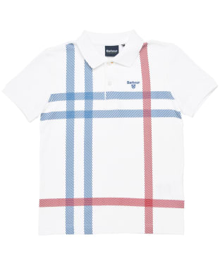 Boy’s Barbour Blaine Polo Shirt, 6-9yrs - White