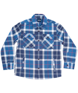 Boy's Barbour Canwell Overshirt, 10-15yrs - Summer Navy
