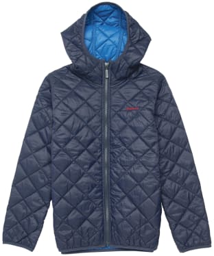Boy's Barbour Fromar Quilted Jacket, 10-15yrs - Navy
