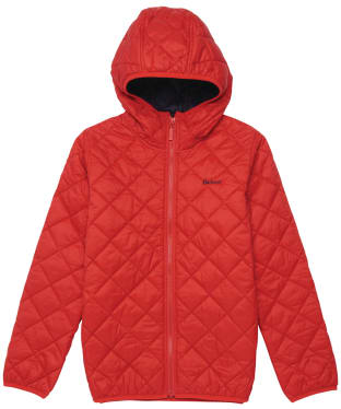 Boy's Barbour Fromar Quilted Jacket, 10-15yrs - Red