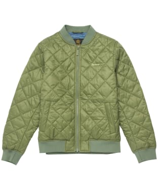 Boy's Barbour Galento Quilted Jacket, 6-9yrs - Laurel