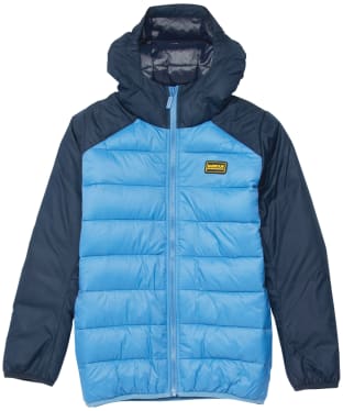 Boy's Barbour International Boys Hooded Dulwich Quilt, 6-9yrs - Navy